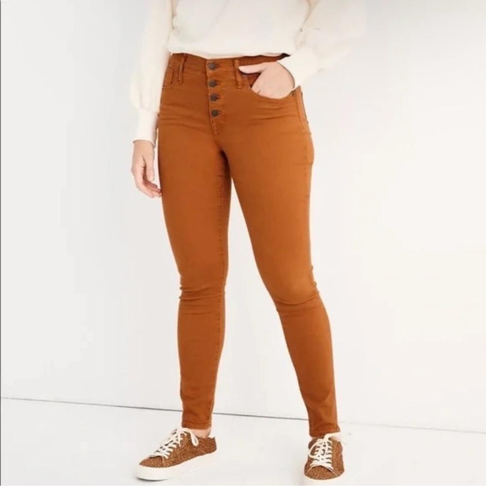Madewell 9” Mid Rise Skinny Jeans